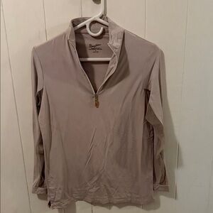 Light Pink Tailored Sportsman Woman’s Equestrian Riding Shirt. Size Medium. GUC